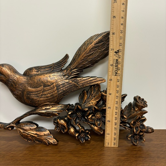 Pair Of Mcm Coppercraft Guild Birds On Dogwood Branch - Picture 14 of 14